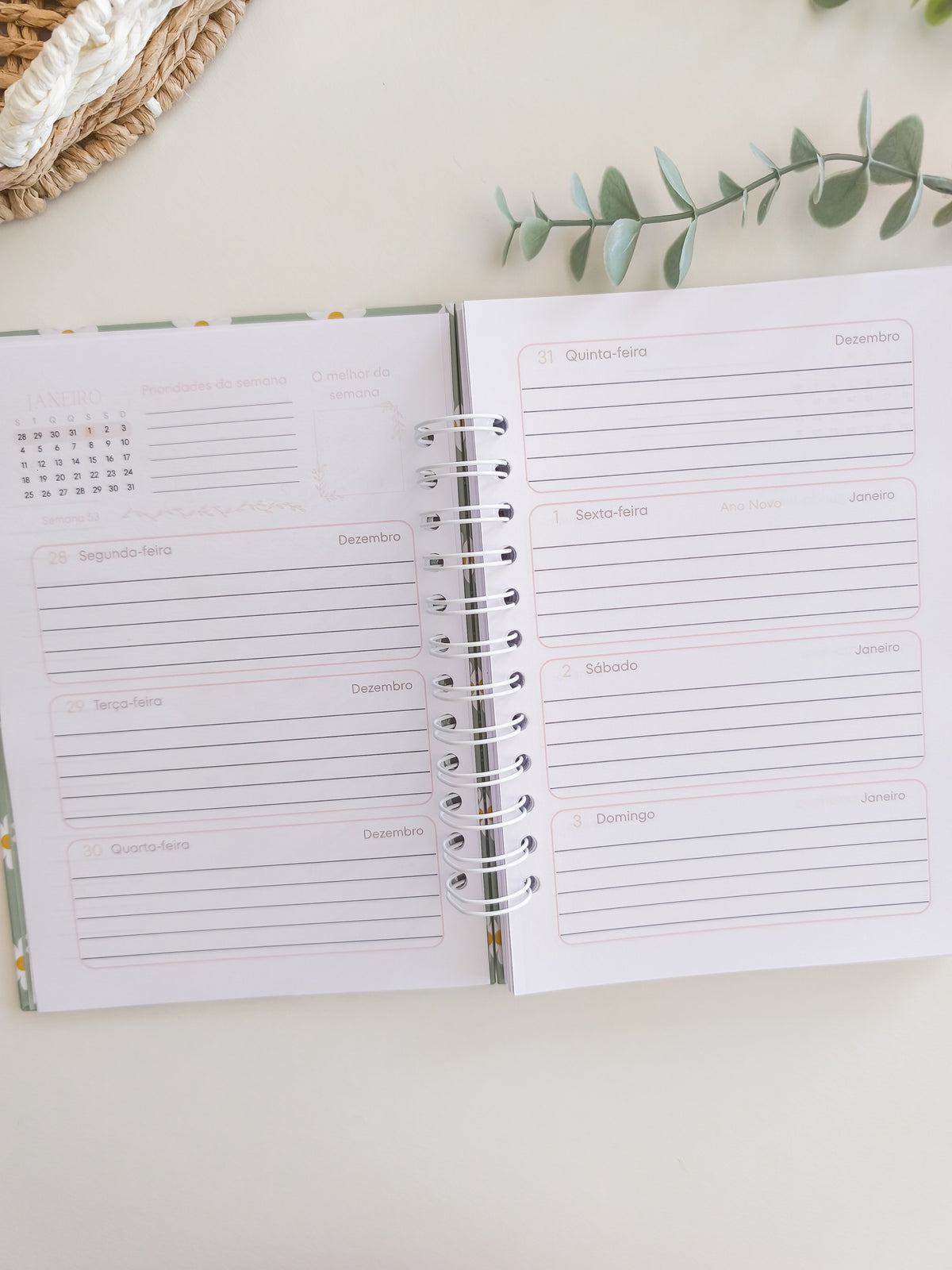 Agenda Semanal A5