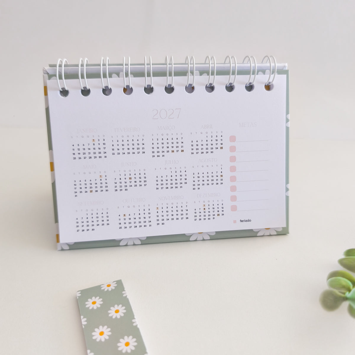 Calendário de Mesa