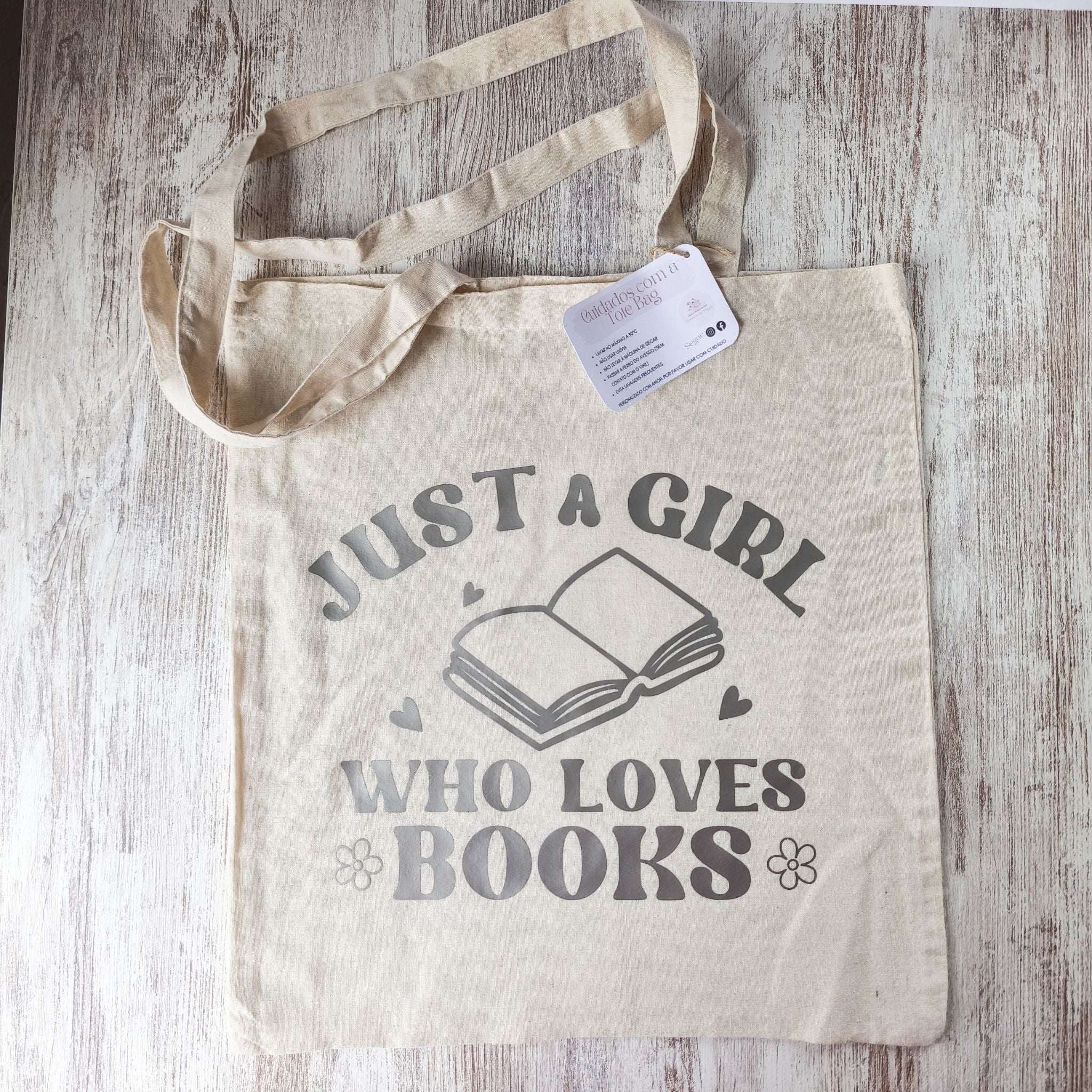 Tote Bag - Just a Girl Who Loves Books