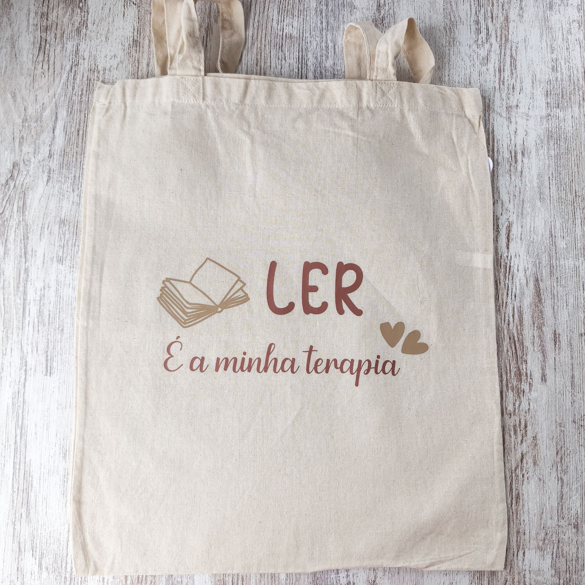 Tote Bag - Ler é a Minha Terapia