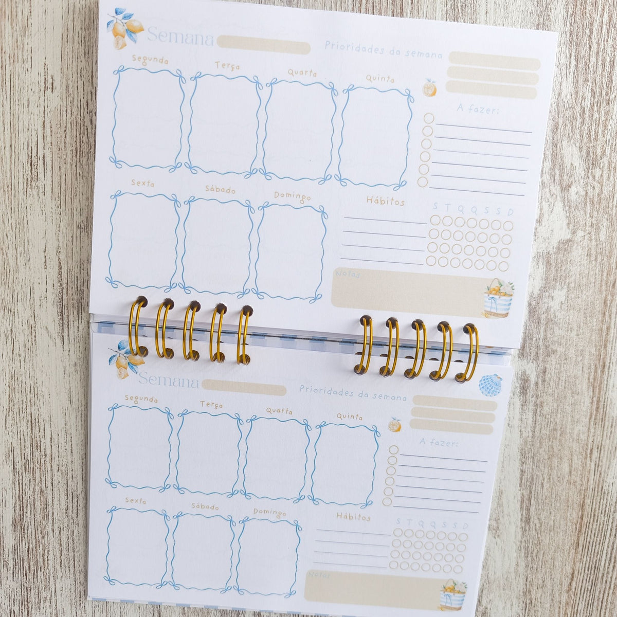 Planner Diário + Semanal - La Dolce Vita