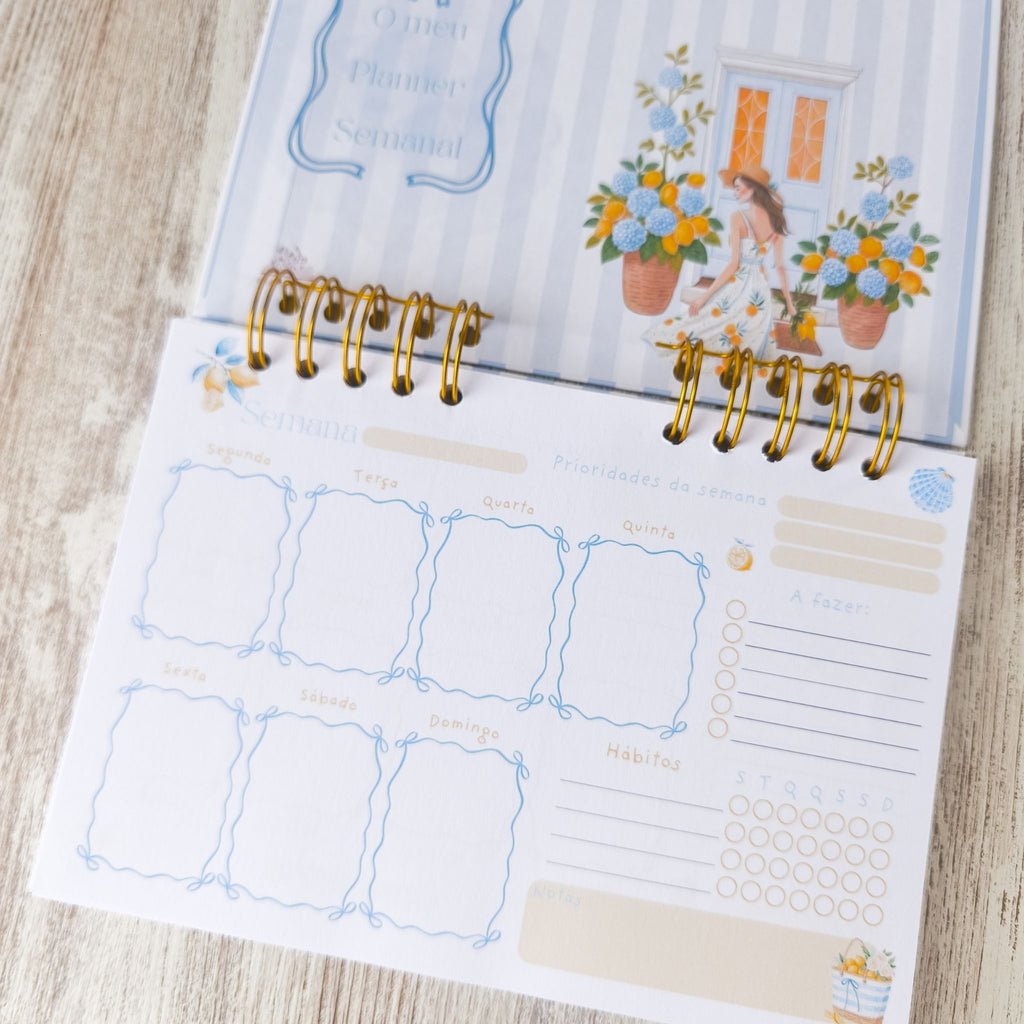 Planner Diário + Semanal - La Dolce Vita