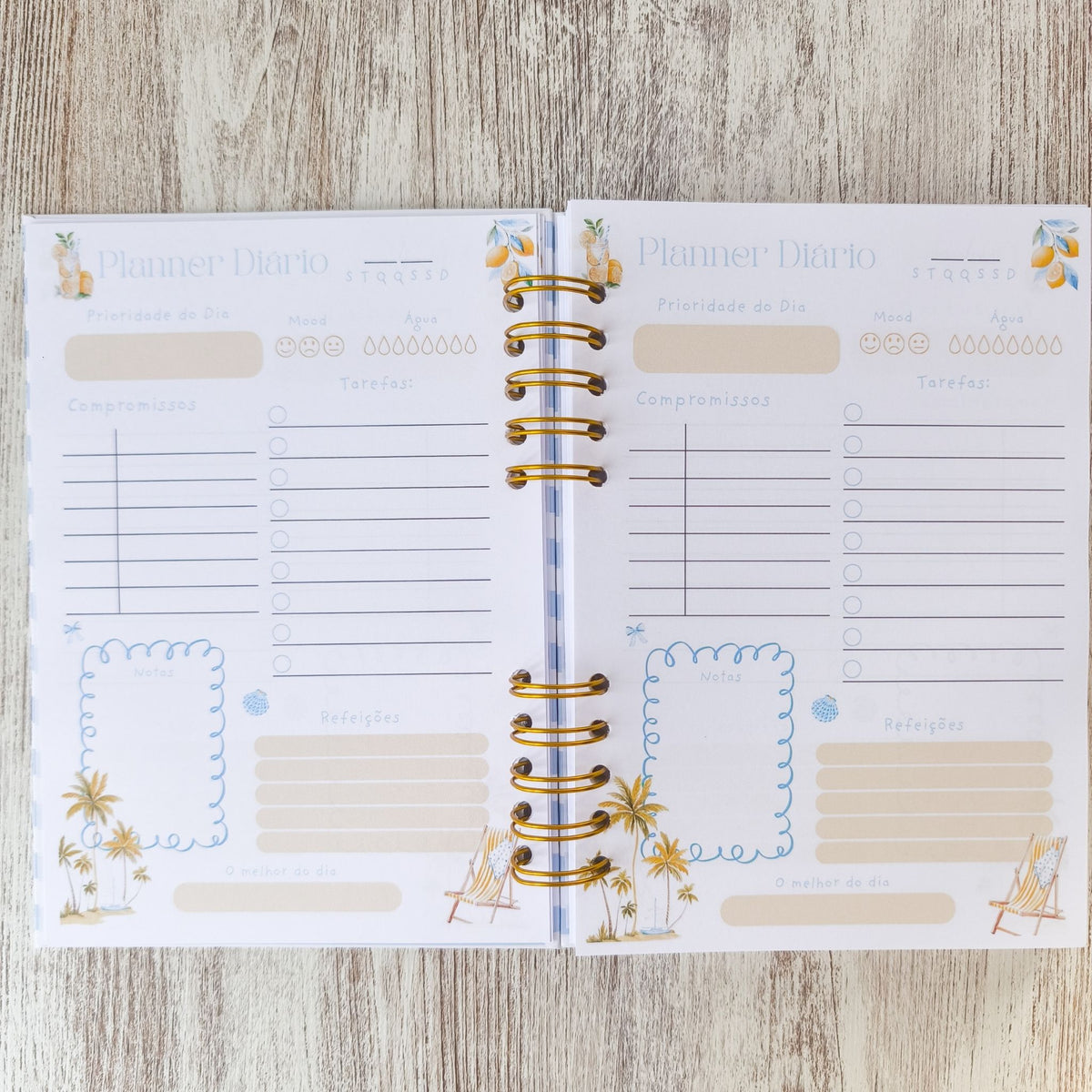 Planner Diário + Semanal - La Dolce Vita