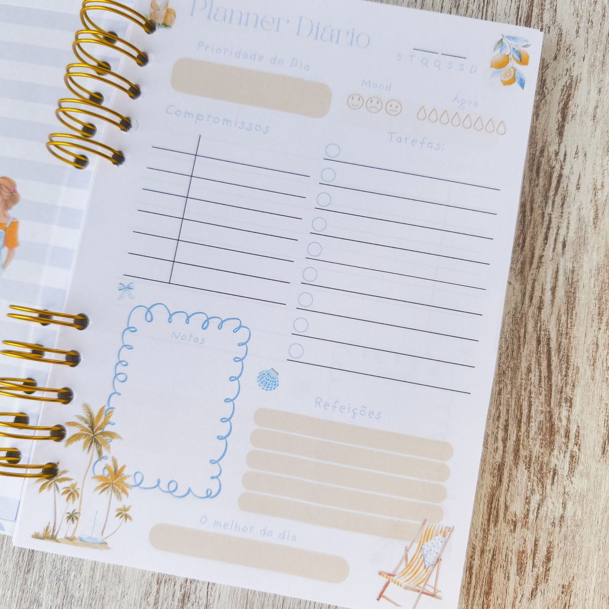 Planner Diário + Semanal - La Dolce Vita