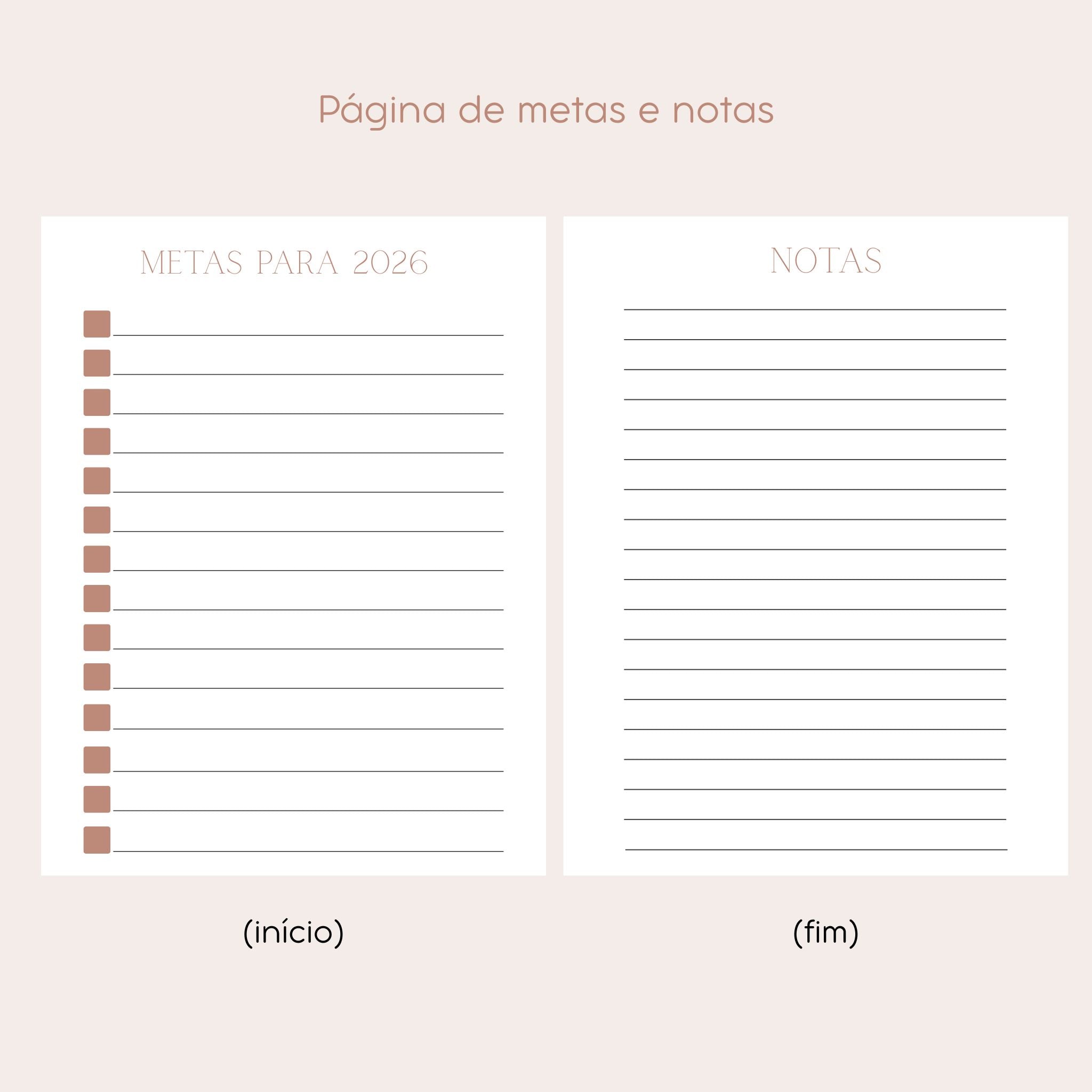 Agenda Diária