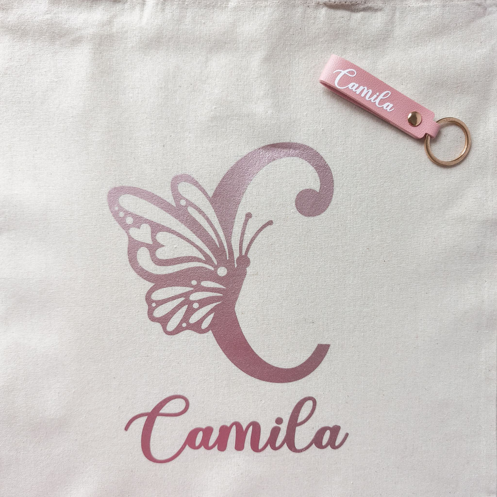 Caixa Presente - Tote Bag + Porta-chaves