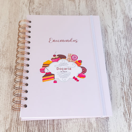Caderno de Encomendas - Argolas